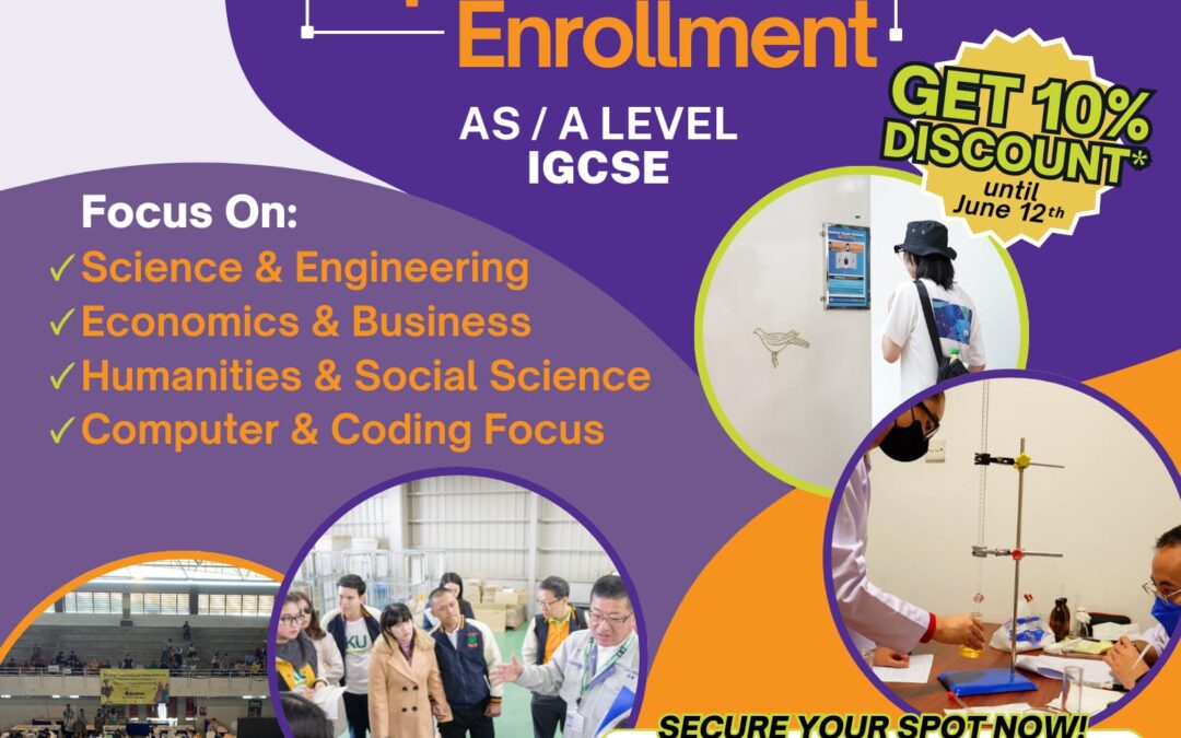 Open Enrollment AS/ALevel/IGCSE For June-July!
